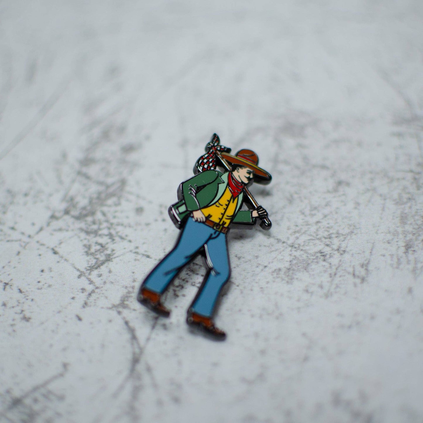 Ramblin Man Enamel Pin