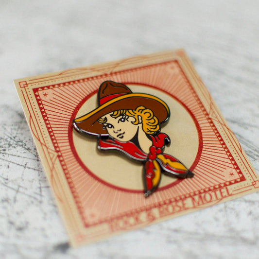 Cowgirl Enamel Pin