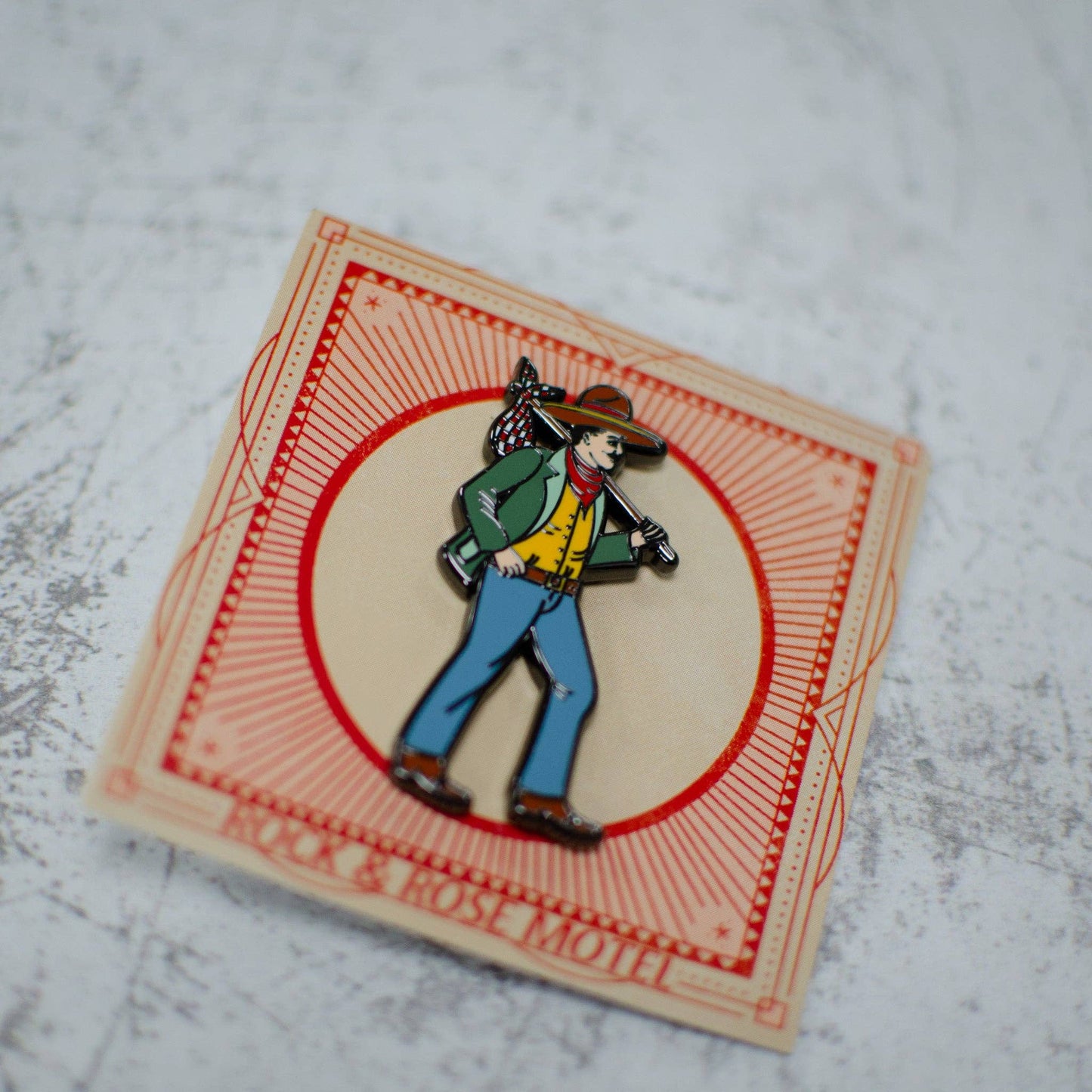 Ramblin Man Enamel Pin