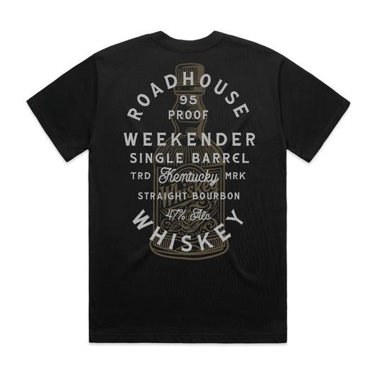 Roadhouse weekender single barrel tee - Black